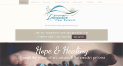 Desktop Screenshot of integrativearttherapy.net